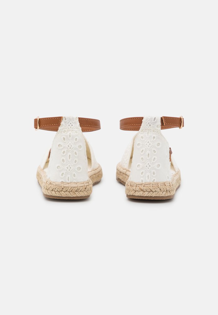 Chaussure Basse Anna Field Espadrillas Plates Boucle Blanche Femme | NGX-7245757